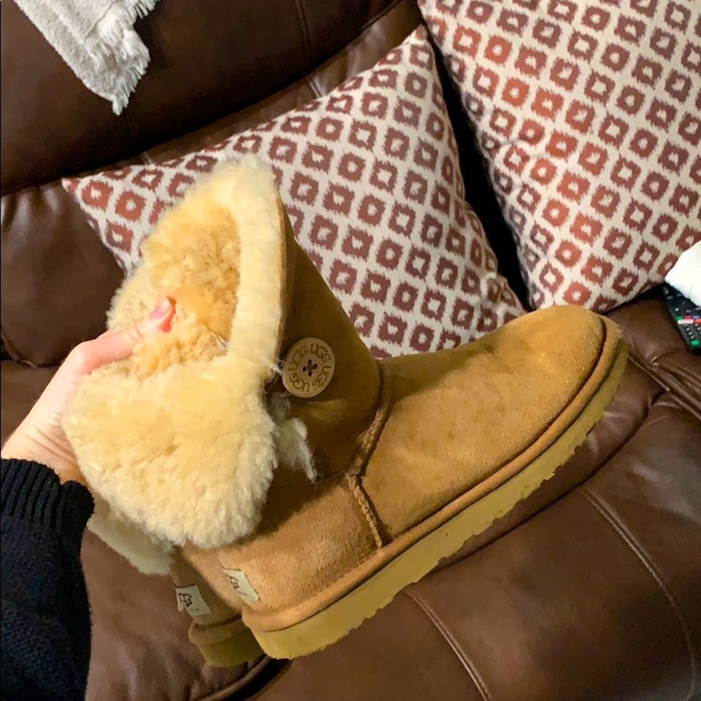 Authentic Ugg’s With Button - image 1